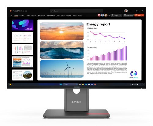Lenovo ThinkVision P24Q-40 computer monitor 23.8" 2560 x 1440 pixels Wide Quad HD LED Black