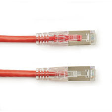 Black Box C6PC70S-RD-02 networking cable Red 23.6" (0.6 m) Cat6