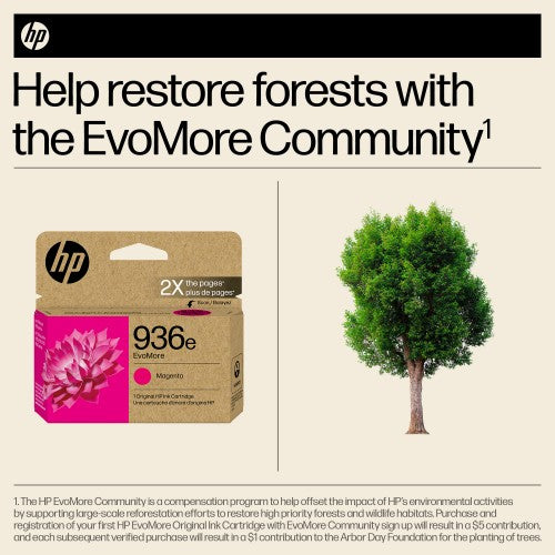 HP 936e EvoMore Magenta Original Ink Cartridge