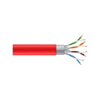 Black Box C6ABC50S networking cable Red 12000" (304.8 m) Cat6a S/FTP (S-STP)