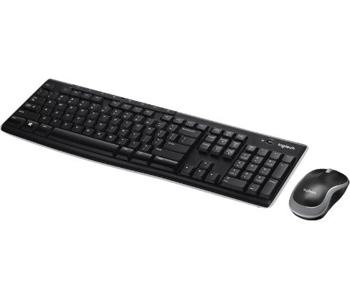Logitech MK270 keyboard Mouse included Office RF Wireless Black