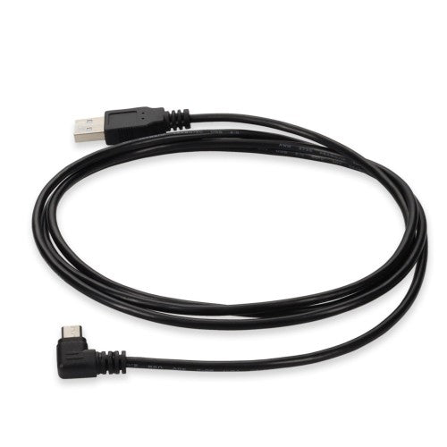 AddOn Networks USB2MICROUSBRT6 USB cable USB 2.0 72" (1.83 m) USB A Micro-USB B Black