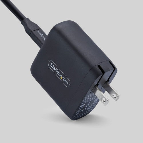 StarTech.com 114NB-WALL-CHARGER mobile device charger Universal Black AC Fast charging Indoor
