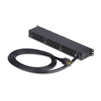 StarTech.com 2030B8H-RACK-PDU-IC power distribution unit (PDU) 20 AC outlet(s) 1U Black
