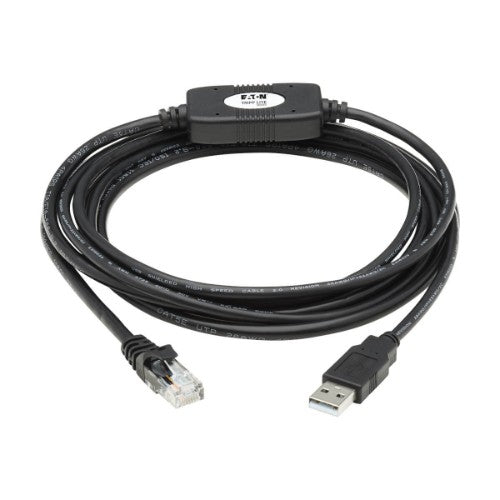 Tripp Lite U009-010-RJ45-X cable gender changer RJ-45 USB 2.0 Type-A Black