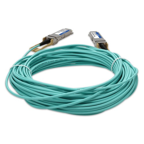 AddOn Networks MFS1S00-H030V-AO InfiniBand/fibre optic cable 1181.1" (30 m) QSFP56 MMF Aqua color