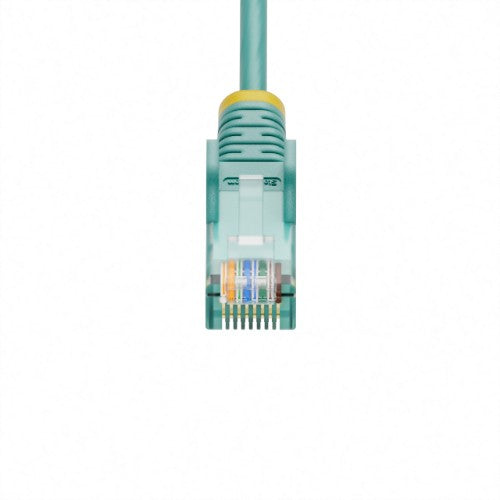 StarTech.com N6PAT6AQS networking cable Aqua color 70.9" (1.8 m) Cat6 U/UTP (UTP) Round