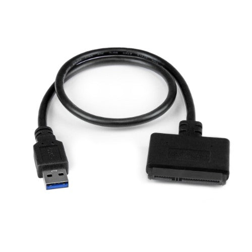 StarTech.com USB3S2SAT3CB laptop dock/port replicator Black