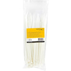 StarTech.com CBMZTRB10 cable tie Releasable cable tie Nylon, Plastic White 100 pc(s)