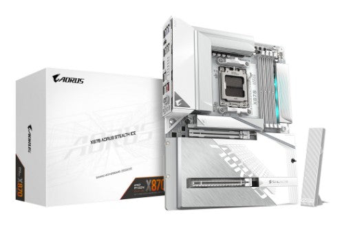GIGABYTE X870 AORUS STEALTH ICE AMD X870 Socket AM5 ATX
