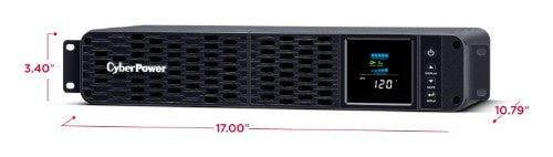 CyberPower CP2000PFCRM2U uninterruptible power supply (UPS) Line-Interactive 2 kVA 1200 W 8 AC outlet(s)