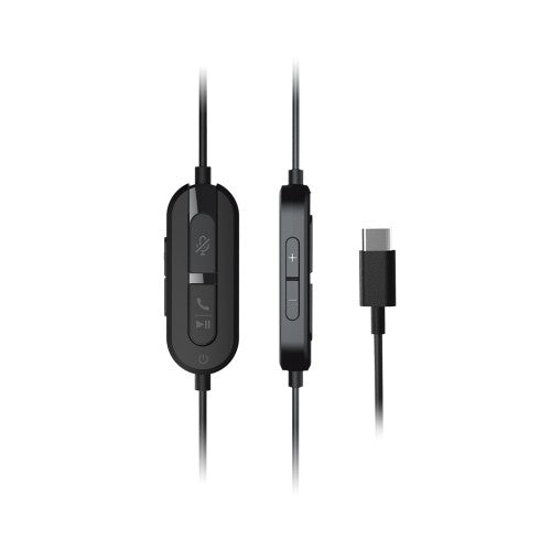 Creative Labs Chat USB Headset Wired Head-band Office/Call center USB Type-C Black