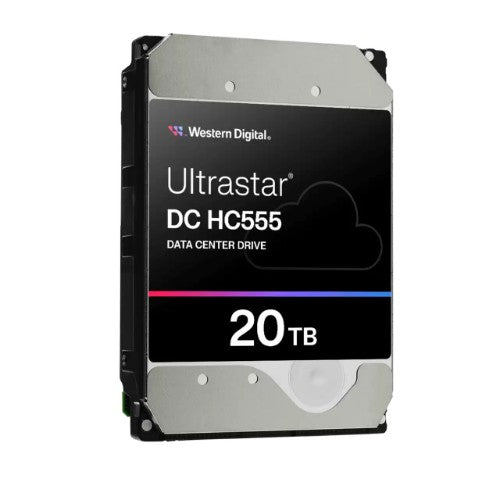 Western Digital Ultrastar DC HC555 internal hard drive 20 TB 7200 RPM 512 MB 3.5" SAS3