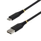 StarTech.com USB2AC10FBR USB cable USB 2.0 120.1" (3.05 m) USB A USB C 0.48 Gbit/s 15 W Black