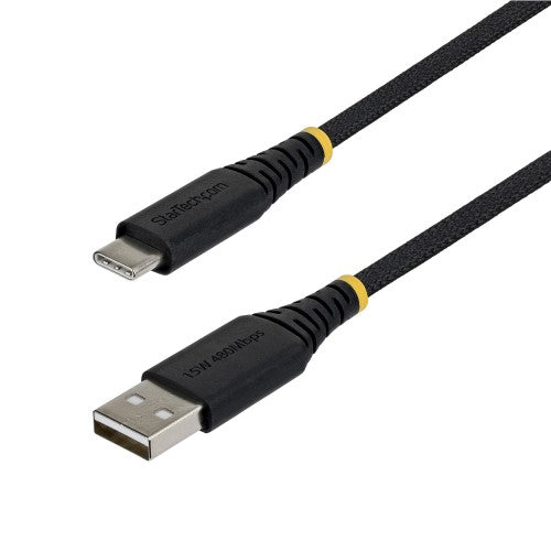 StarTech.com USB2AC10FBR USB cable USB 2.0 120.1" (3.05 m) USB A USB C 0.48 Gbit/s 15 W Black