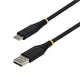 StarTech.com USB2AC3FBR5PK USB cable USB 2.0 35.8" (0.91 m) USB A USB C 0.48 Gbit/s 15 W Black
