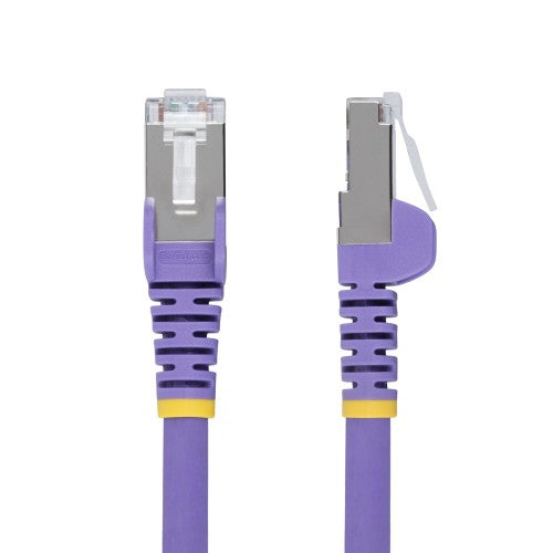 StarTech.com NLPL-7F-CAT6A-PATCH networking cable Purple 82.7" (2.1 m) S/FTP (S-STP) Round