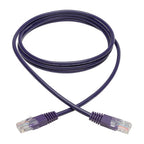 Tripp Lite N002-006-PU networking cable Purple 72" (1.83 m) Cat5e U/UTP (UTP)