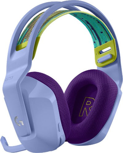 Logitech G 981-000889 headphones/headset Wireless Head-band Gaming Bluetooth Lilac