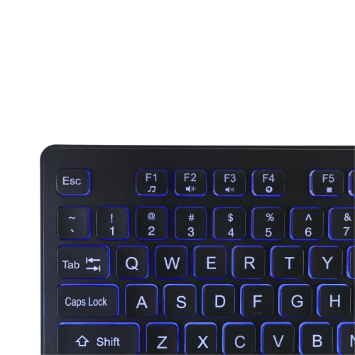Adesso AKB-139EB keyboard Medical USB QWERTY US English Black