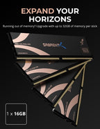 Sabrent Rocket memory module 64 GB 4 x 16 GB DDR5 4800 MHz ECC