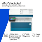 HP LaserJet Pro 4112fdn Black and white Printer, Ethernet Only; Copier, Scanner; Duplex