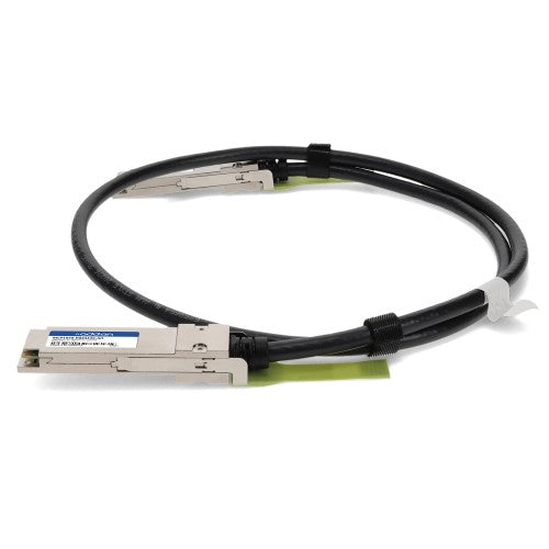 AddOn Networks MCP1650-H02AE26-AO InfiniBand/fibre optic cable 98.4" (2.5 m) QSFP56 Black