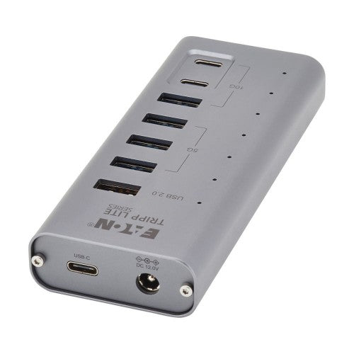 Eaton U360-007-5A2C interface hub USB Type-C Gray