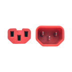 Tripp Lite P018-002-ARD power cable Red 23.6" (0.6 m) C14 coupler C15 coupler