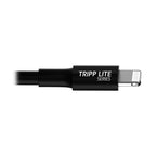 Tripp Lite M100-10N-BK lightning cable 9.84" (0.25 m) Black