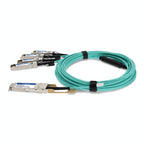 AddOn Networks 845420-B21-AO InfiniBand/fibre optic cable 275.6" (7 m) QSFP28 4x SFP28 AOC Aqua color