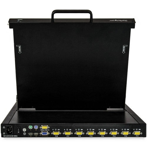 StarTech.com RKCONS1708K rack console 17" 1280 x 1024 pixels Steel Black 1U