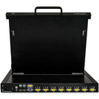 StarTech.com RKCONS1708K rack console 17" 1280 x 1024 pixels Steel Black 1U