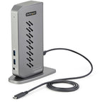 StarTech.com DK30A2DHU laptop dock/port replicator Wired USB 3.2 Gen 1 (3.1 Gen 1) Type-B Black, Gray