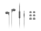 Lenovo 110 Analog Headphones Wired In-ear Calls/Music Gray