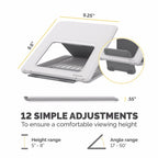 Fellowes Breyta Laptop stand White 14"