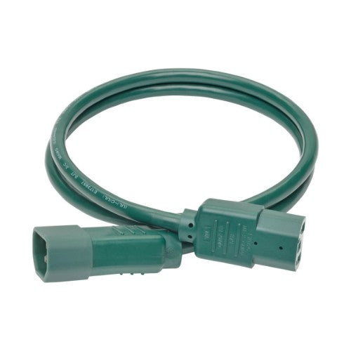 Tripp Lite P004-003-AGN power cable Green 35.4" (0.9 m) C13 coupler C14 coupler