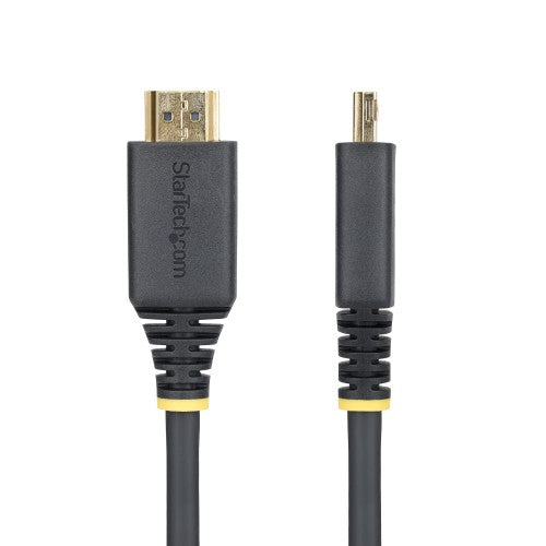 StarTech.com HDMI2-CABLE-GRIP-8F HDMI cable 94.5" (2.4 m) HDMI Type A (Standard) Black