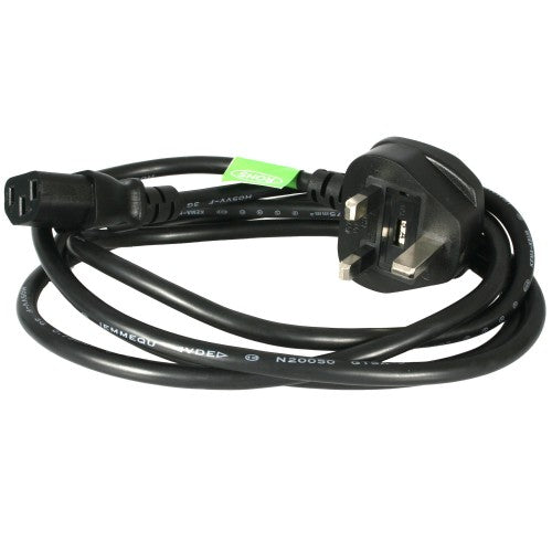 StarTech.com PXT101UK power cable Black 70.9" (1.8 m) BS 1363 C13 coupler