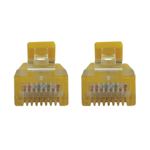 Tripp Lite N261-S15-YW networking cable Yellow 179.9" (4.57 m) Cat6a U/UTP (UTP) Round