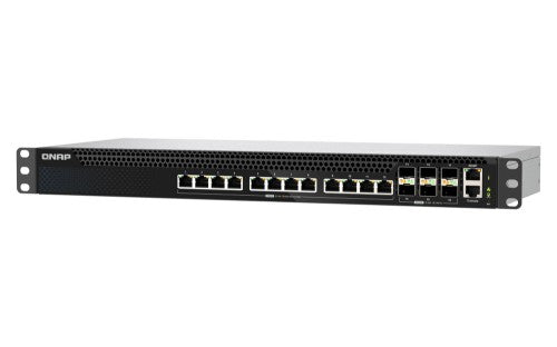 QNAP QSW-M5218-6F12T-US network switch Managed L3 10G Ethernet (100/1000/10000) 1U Black