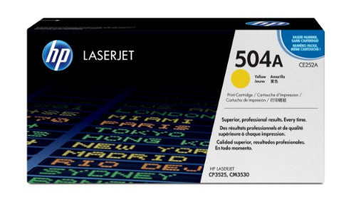 CE252A (504A) Toner yellow, 7K pages