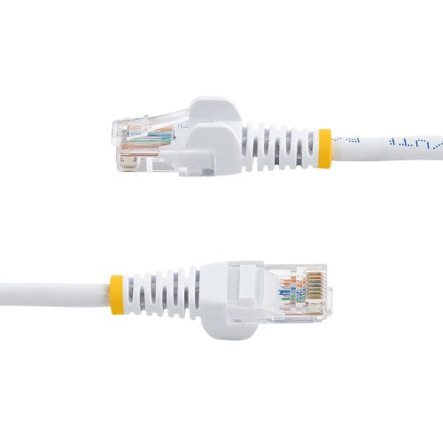 StarTech.com 15 ft White Snagless Category 5e (350 MHz) UTP Patch Cable networking cable 179.9" (4.57 m)