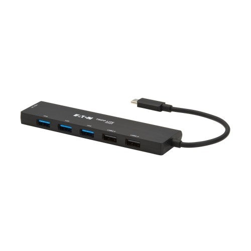 Eaton U460-006-5A1C interface hub USB Type-C 10000 Mbit/s Black