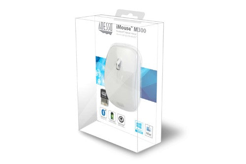 Adesso iMouse M300W mouse Office Bluetooth Optical 1000 DPI