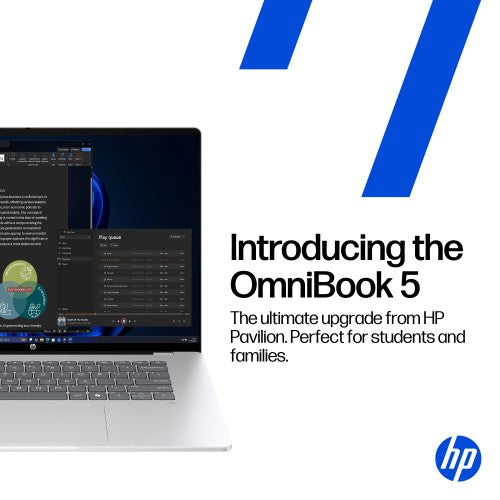 HP OmniBook 5 Laptop Next Gen AI 14-he0020nr Silver