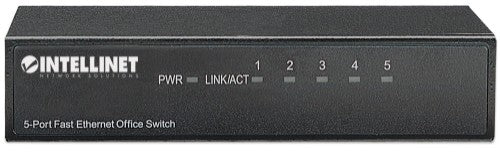 Intellinet 5-Port Fast Ethernet Office Switch Fast Ethernet (10/100) Black