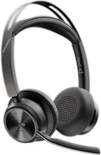 HP Poly Voyager Focus 2 Microsoft Teams Certified USB-C-C Headset +USB-C/A Adapter TAA