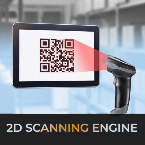 Adesso NuScan 3000 Handheld bar code reader 2D CMOS Black