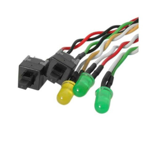 StarTech.com BEZELWRKIT power cable Multicolor 20" (0.508 m)